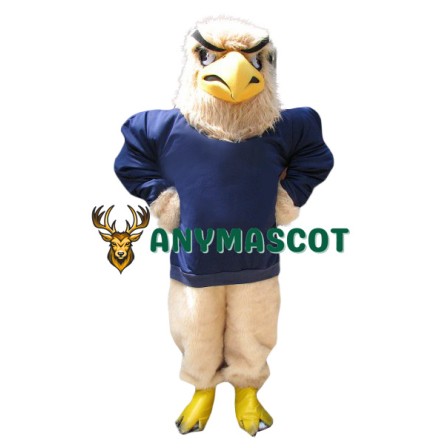 Brown Fierce Lightweight Eagle Mascot Costume