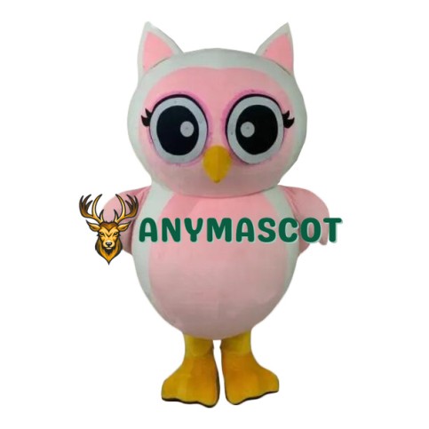 Affordable Lightweight Pink Owl Mascot Costume