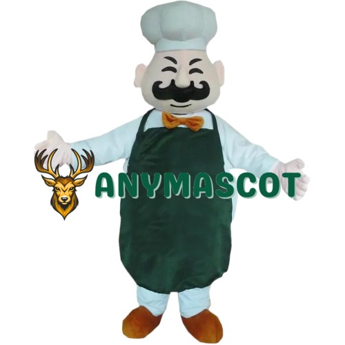 Superb Realistic Chef Mascot Costume