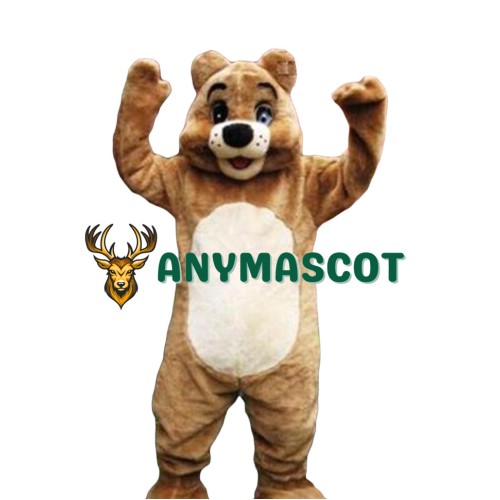Lovely Lightweight Brown Bear Mascot Costume
