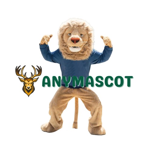 Sport Lightweight College Lion Mascot Costume