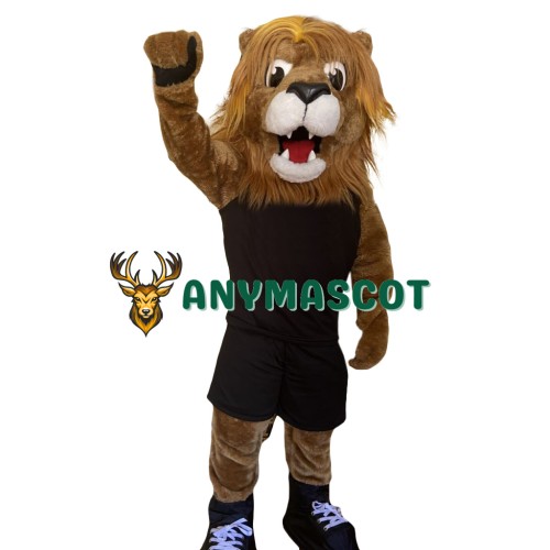 Realistic Lightweight Sport Lion Mascot Costume