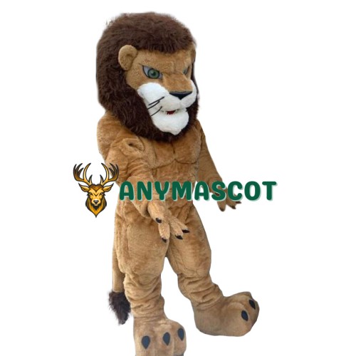 Deluxe Realistic Sport Lightweight Lion Mascot Costume