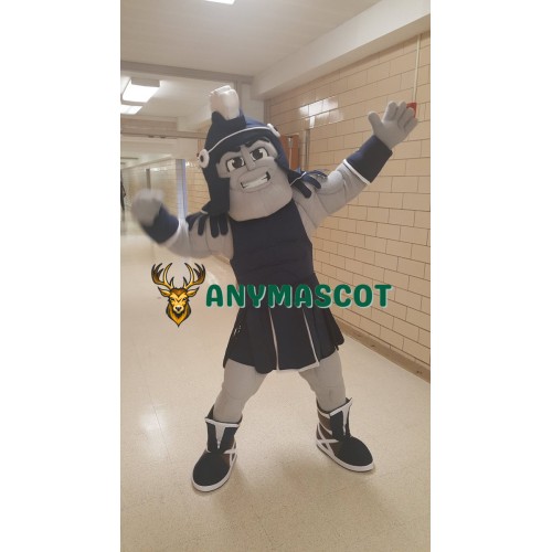 Deluxe Lightweight Blue Spartan Mascot Costume