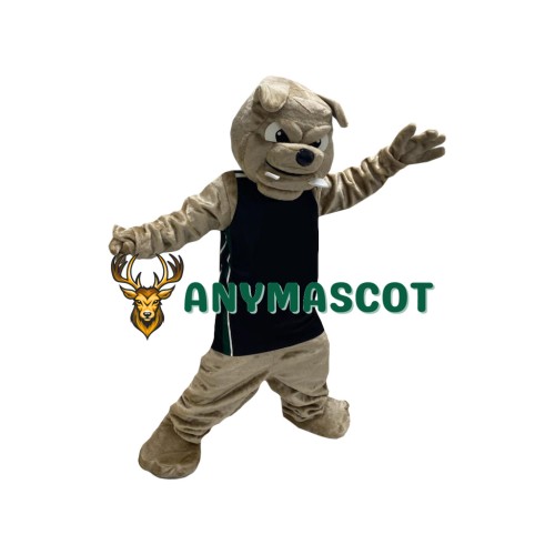 Realistic Sport Lightweight Bulldog Mascot Costume