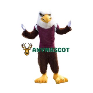 Realistic Energetic Eagle Mascot Costume
