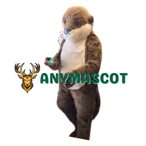 Realistic Lightweight Otter Mascot Costume