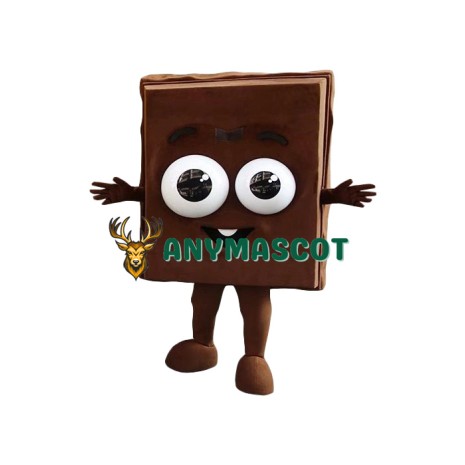 Chocolate Chunks Mascot Costume