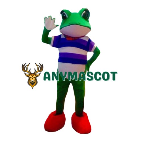 Lovely Lightweight Green Frog Mascot Costume