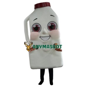 Happy Milk Bottle Mascot Costume
