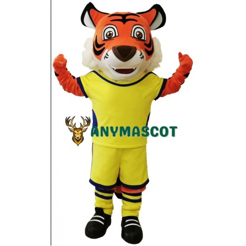 Cute Realistic Tiger Mascot Costume
