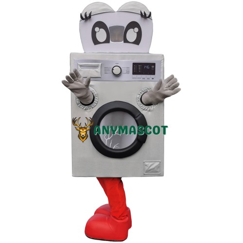 Realistic Washing Machine Mascot Costume