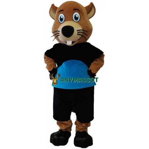 Sport Lightweight Beaver Mascot Costume Adult Costume
