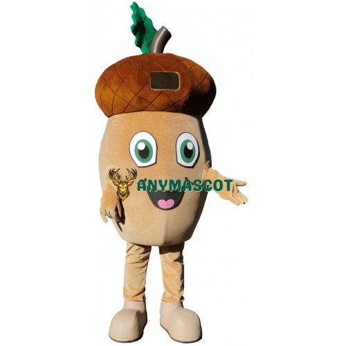 Cute Lightweight Acorn Mascot Costume