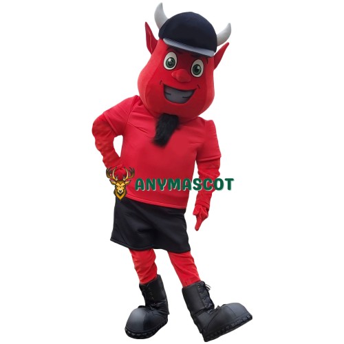 Sport Red Devil Mascot Costume