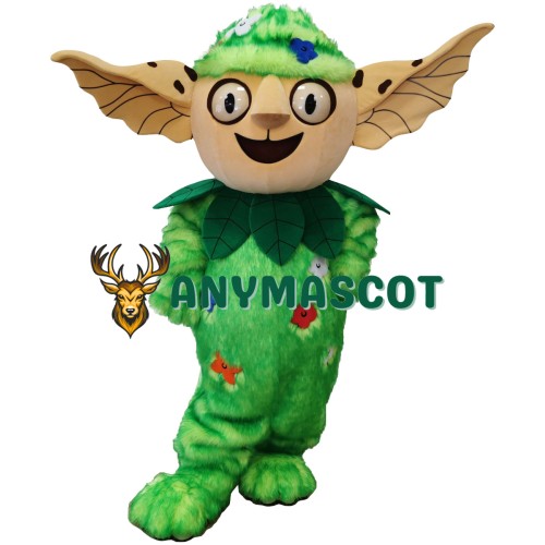 Forest Elf Mascot Costume