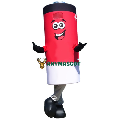 Eco-friendly Battery Mascot Costume