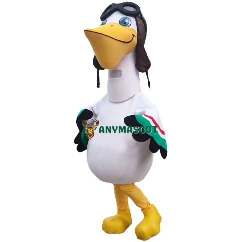 Pilot Pelikan Mascot Costume