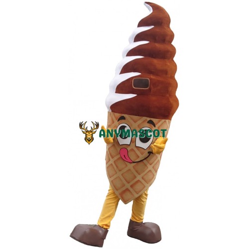 Funny Lightweight Ice Cream Mascot Costume