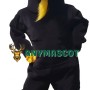 Black Lightweight Goat Mascot Costume