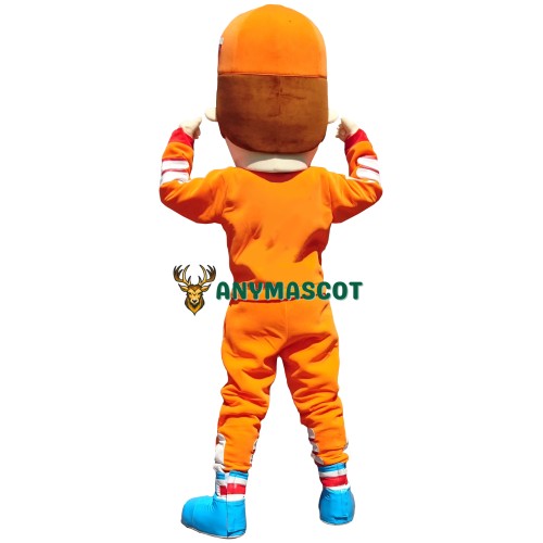 Happy Racer Mascot Costume