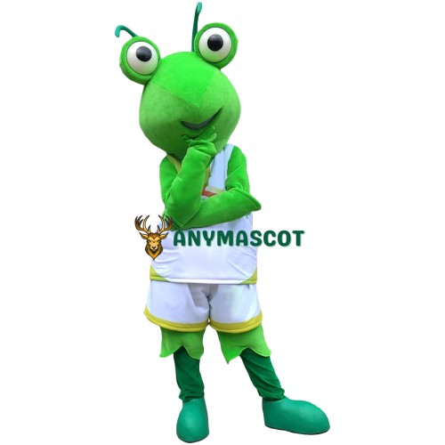 Happy Lightweight Grasshopper Mascot Costume
