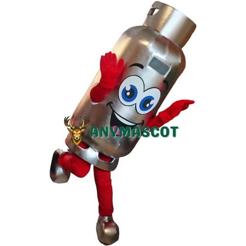 Happy Lightweight Gas Tank Mascot Costume