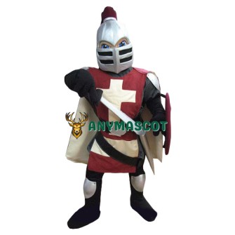 Crusader Knight Mascot Costume