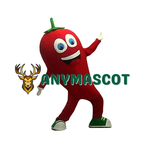 Happy Lightweight Chili Mascot Costume