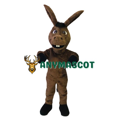 Realistic Lightweight Donkey Mascot Costume