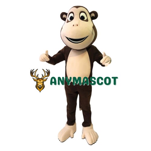 Lovely Realistic Monkey Mascot Costume