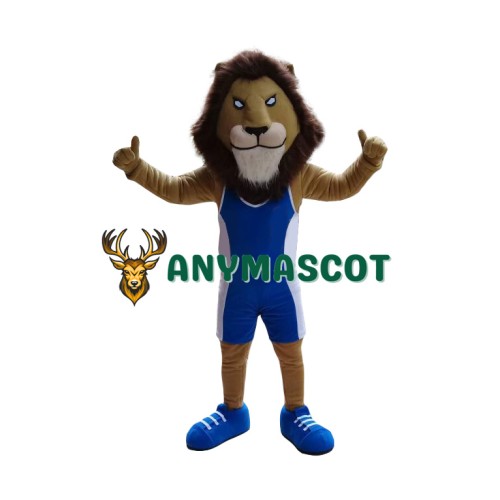 Realistic Lightweight Fierce Lion Mascot Costume