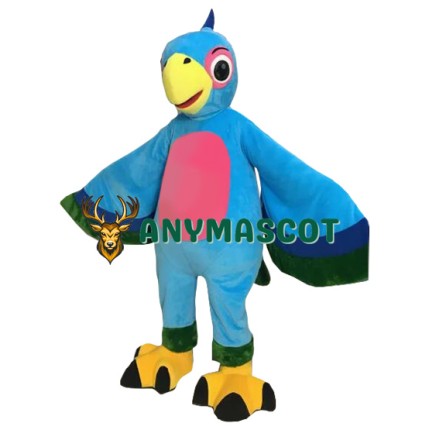 Superb Happy Lightweight Parrot Mascot Costume