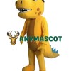 Yellow Lightweight Dinosaur Mascot Costume