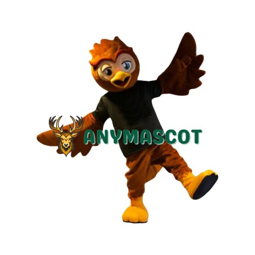 Happy Owl Boy Mascot Costume