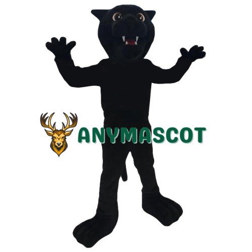 Sport Lightweight Black Panther Mascot Costume