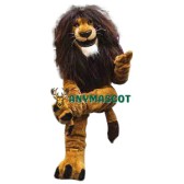 Friendly Realistic Lightweight Lion Mascot Costume