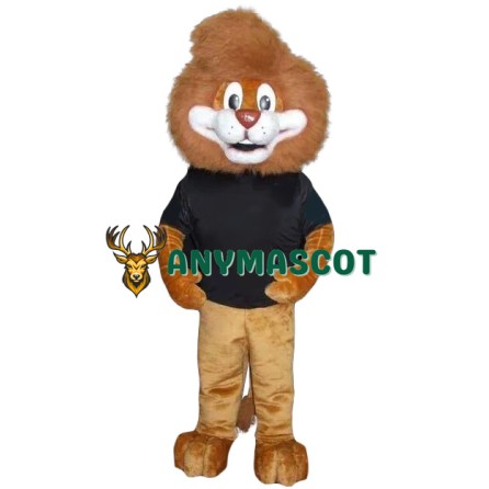Cute Realistic Lightweight Lion Mascot Costume