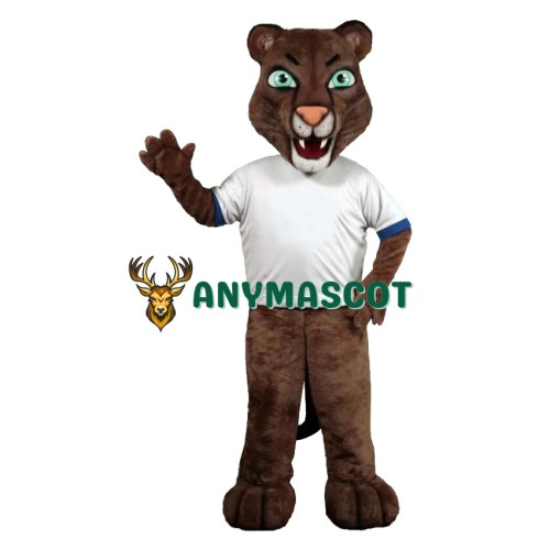 Friendly Realistic Lightweight Leopard Mascot Costume