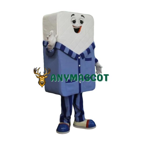 Happy Realistic Mattress Mascot Costume