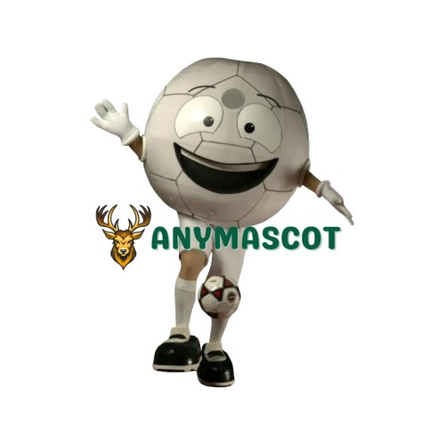 Happy Realistic Lightweight Football Mascot Costume