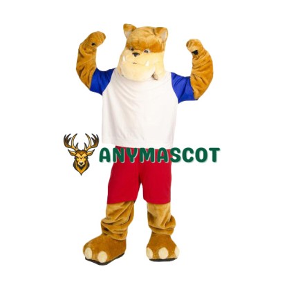 Power Realistic Lightweight Bulldog Mascot Costume