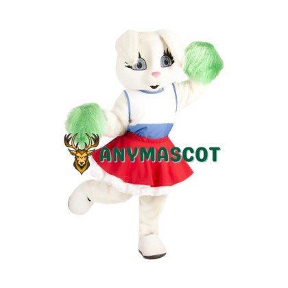 Friendly Lightweight Dancing Rabbit Mascot Costume