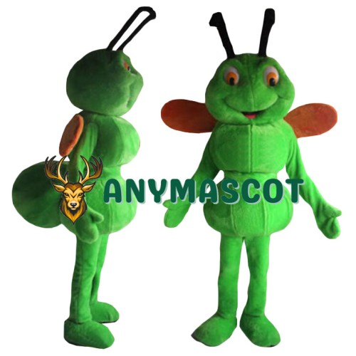 Superb Green Flying Ant Mascot Costume