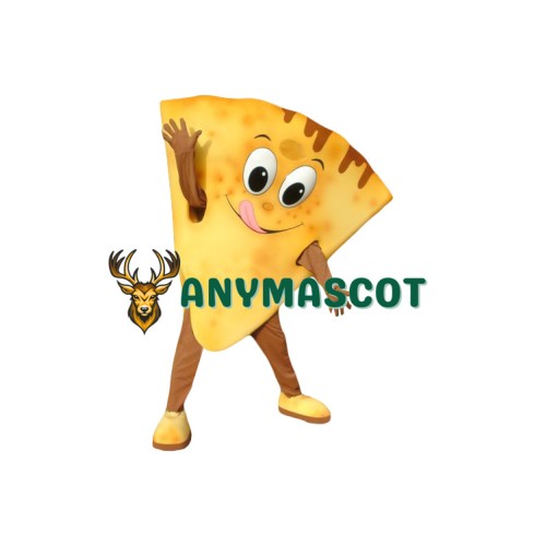 Superb Friendly Lightweight Pizza Mascot Costume
