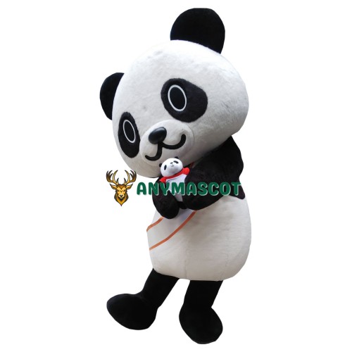 Superb Friendly Lightweight Panda Mascot Costume