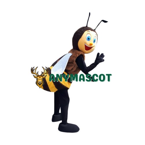 Friendly Realistic Lightweight Bee Mascot Costume