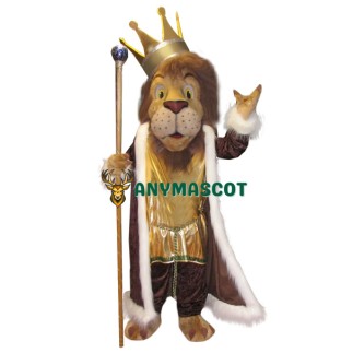 Friendly Lightweight Lion King Mascot Costume
