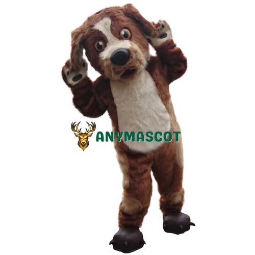 Lovely Lightweight Brown Dog Mascot Costume