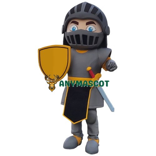 Superb Lightweight Knight Boy Mascot Costume